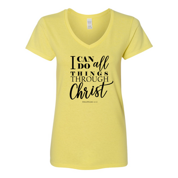 I Can Do All Things through Christ Christian